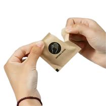 Luvas de plástico descartáveis de 200 unidades Food Grade Clear