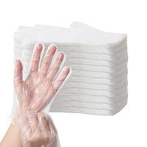 Luvas de plástico descartáveis HLIN 1500 unidades transparentes Luvas de plástico descartáveis HLIN 1500 unidades transparentes