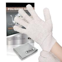 Luvas de Polimento Evridwear Silver para Prata e Latão Luvas de Polimento Evridwear Silver para Prata e Latão