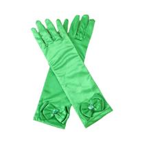 Luvas De Princesa De Cetim Para Meninas Com Borboleta Brilhante Para Performance De Dança No Palco Luvas De Princesa De Cetim Para Meninas Com Borboleta Brilhante Para Performance De Dança No Palco