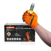 Luvas de proteção ANBOSON 10 mil de nitrilo, sem látex, médias Luvas de proteção ANBOSON 10 mil de nitrilo, sem látex, médias