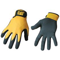 Luvas de proteção Cat CAT017416J amarelas de nitrilo Jumbo
