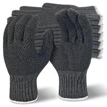 Luvas de proteção Evridwear de algodão e poliéster grandes, 6 pares Luvas de proteção Evridwear de algodão e poliéster grandes, 6 pares