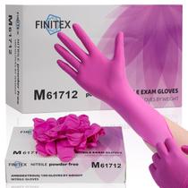 Luvas de Proteção FINITEX Nitrílica 3,5mil 100 unidades 23cm Luvas de Proteção FINITEX Nitrílica 3,5mil 100 unidades 23cm