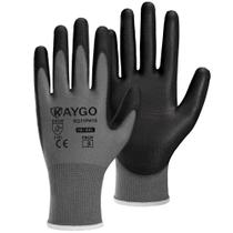 Luvas de proteção KAYGO KG11PB revestidas com PU cinza XL Luvas de proteção KAYGO KG11PB revestidas com PU cinza XL