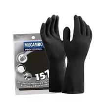 Luvas de proteção látex PRO 157 Preta Luvas de proteção látex PRO 157 Preta