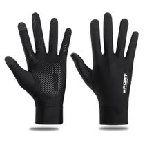 Luvas de proteção solar Shkalacar para homens e mulheres UV 2-Fingerless