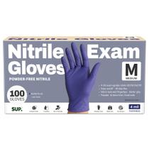 Luvas de Proteção SUP EXAM+ Nitrílica Sem Pó 100 unidades Luvas de Proteção SUP EXAM+ Nitrílica Sem Pó 100 unidades