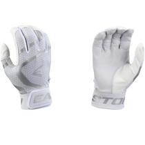 Luvas de rebatidas de beisebol Easton MAV GT brancas para adultos G-Large Luvas de rebatidas de beisebol Easton MAV GT brancas para adultos G-Large