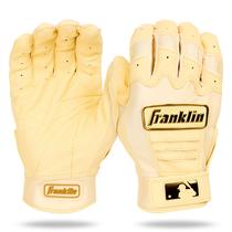 Luvas de rebatidas de beisebol Franklin Sports CFX Pro Vanilla/Gold