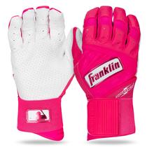 Luvas de rebatidas Franklin Sport MLB Infinite Powerstrap rosa