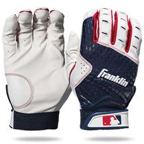 Luvas de Rebatidas Franklin Sports 2nd Skinz - Adulto M - Marinho