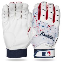 Luvas de rebatidas Franklin Sports 2nd Skinz Drip MLB Adult S