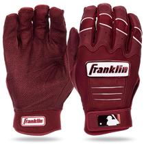 Luvas de rebatidas Franklin Sports CFX Pro MLB Adult XL Burgundy