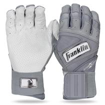 Luvas de Rebatidas Franklin Sports Infinite Powerstrap - Adulto - Cinza