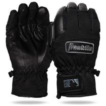 Luvas de rebatidas Franklin Sports MLB Coldmax Black Adult Small