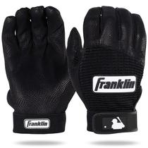 Luvas de rebatidas Franklin Sports Pro Classic Baseball pretas