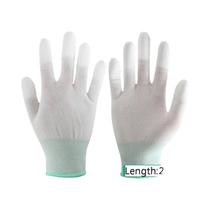 Luvas De Segurança Antiestáticas ESD Com Palma Revestida Em PU Antiderrapante Para Trabalho Luvas De Segurança Antiestáticas ESD Com Palma Revestida Em PU Antiderrapante Para Trabalho