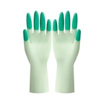 Luvas De Silicone Antiderrapantes Para Lavar Louça, Longas, Reutilizáveis E Duráveis, Suprimentos De