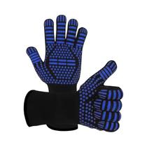 Luvas De Silicone Resistentes Ao Calor 1472 graus Luvas À Prova De Fogo Para Cozinha, Churrasco, Camping Luvas De Silicone Resistentes Ao Calor 1472 graus Luvas À Prova De Fogo Para Cozinha, Churrasco, Camping