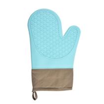 Luvas de silicone resistentes ao calor com forro de algodão, conjunto de 2 Luvas de silicone resistentes ao calor com forro de algodão, conjunto de 2