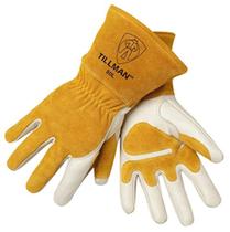 Luvas de soldador Tillman John Tillman Medium 14 em ouro e pérola