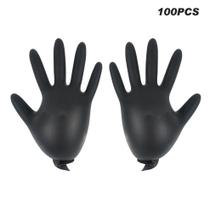 Luvas de tatuagem descartáveis antiderrapantes mecânicas 50 pares