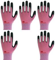 Luvas de trabalho 3M Supergrip200 Nitrile Palm Coating 5 pares