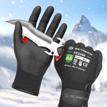 Luvas de trabalho de inverno Schwer FreezeGuard ANSI A6 Cut Resistant