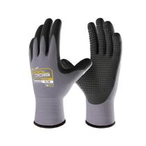Luvas de trabalho de segurança COOLJOB revestidas com borracha nitrílica, nylon, 6 pares Luvas de trabalho de segurança COOLJOB revestidas com borracha nitrílica, nylon, 6 pares