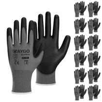 Luvas de trabalho de segurança KAYGO KG11PB revestidas com PU GG (12 pares) Luvas de trabalho de segurança KAYGO KG11PB revestidas com PU GG (12 pares)