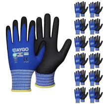 Luvas de trabalho de segurança KAYGO KG18NB revestidas com nitrilo de microespuma