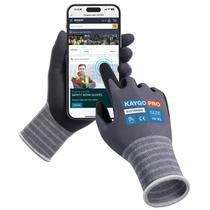 Luvas de trabalho de segurança KAYGO MicroFoam revestidas com nitrilo, 3 pares Luvas de trabalho de segurança KAYGO MicroFoam revestidas com nitrilo, 3 pares