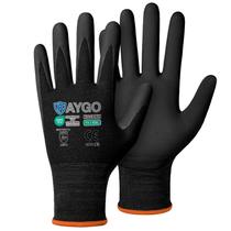 Luvas de trabalho de segurança KAYGO MicroFoam revestidas com nitrilo, 3 pares Luvas de trabalho de segurança KAYGO MicroFoam revestidas com nitrilo, 3 pares