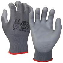 Luvas de trabalho de segurança WOLF WG4001 revestidas com palma de poliuretano Luvas de trabalho de segurança WOLF WG4001 revestidas com palma de poliuretano