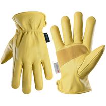 Luvas de trabalho First Canadian FCI Heavy Duty Leather Masculinas e Mulheres