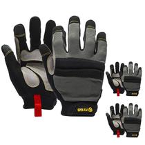 Luvas de trabalho KAYGO KG125M Mechanic Utility para homens, 3 pares Luvas de trabalho KAYGO KG125M Mechanic Utility para homens, 3 pares