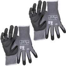 Luvas de trabalho Klein Tools 60587, resistentes a cortes, pequenas, 2 pares