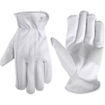 Luvas de trabalho masculinas de couro Wells Lamont reforçadas Palm M Luvas de trabalho masculinas de couro Wells Lamont reforçadas Palm M