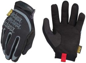 Luvas de trabalho Mechanix Wear Utility em material sintético preto