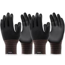 Luvas de trabalho NoCry revestidas com nitrilo com alça para homens e mulheres