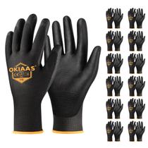 Luvas de trabalho OKIAAS ultrafinas leves masculinas pretas Luvas de trabalho OKIAAS ultrafinas leves masculinas pretas
