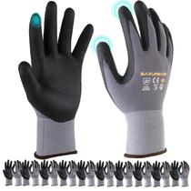 Luvas de trabalho SAXUMGARD com revestimento de microespuma de nitrilo e compatíveis com touchscreen Luvas de trabalho SAXUMGARD com revestimento de microespuma de nitrilo e compatíveis com touchscreen