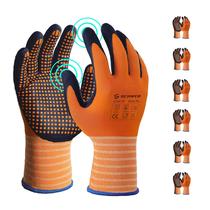Luvas de trabalho Schwer LT5619 revestidas com nitrilo de microespuma x6 pares