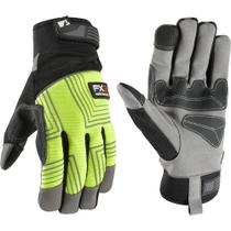 Luvas de trabalho Wells Lamont FX3 Hi-Viz Extra Grip Medium