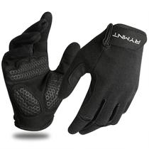 Luvas de treino RYMNT Full Fingers para mulheres e homens pretas XL
