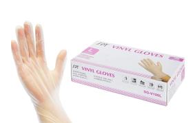 Luvas de Vinil SPT SG-V100L Grandes 100 unidades Sem Pó