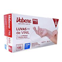 Luvas de Vinil Vabene Pro Line Sem Pó Tam:g C/100 Uni Ref.:1422