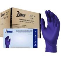 Luvas descartáveis 1st Choice Nitrile 3 Mil Indigo XL (1000)