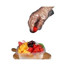 Luvas Descartáveis De PE 100 200 500PCS Luvas Plásticas Multiuso Para Uso Doméstico, Salão E